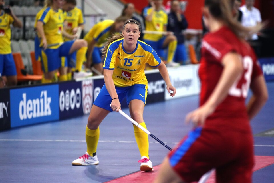 Ellen Bäckstedt är en av 18 uttagna spelare inför drabbningen mot Finland.