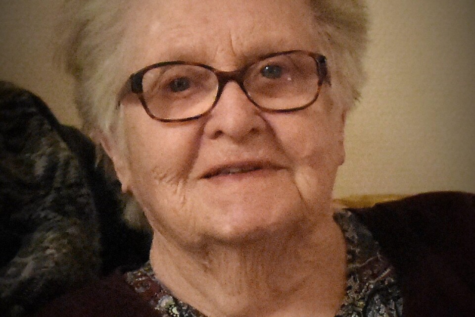 Fredagen den 2 mars hålls begravningen över Anna Rydhé, Hässleholm, som blev 89 år gammal. PRIVAT BILD