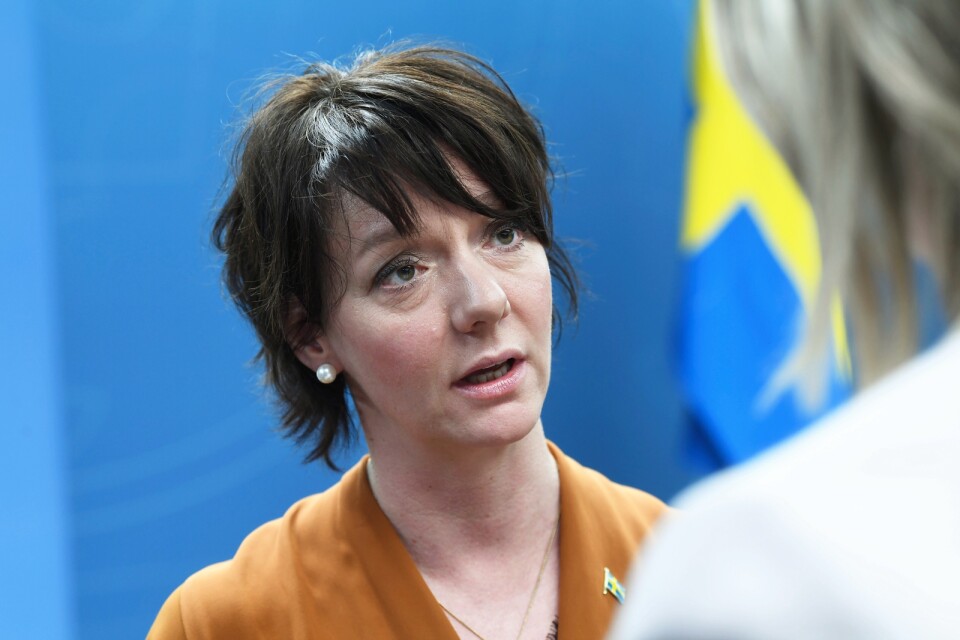 Matilda Ernkrans, ministern för högre utbildning och forskning (S).