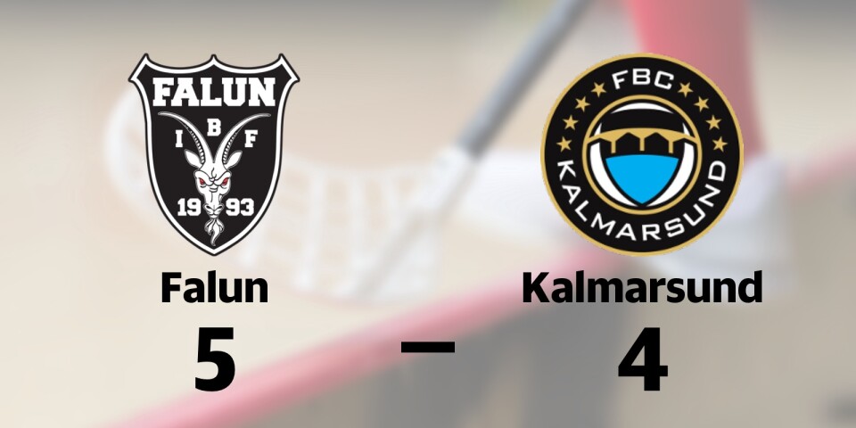 Falun vann finalen mot Kalmarsund