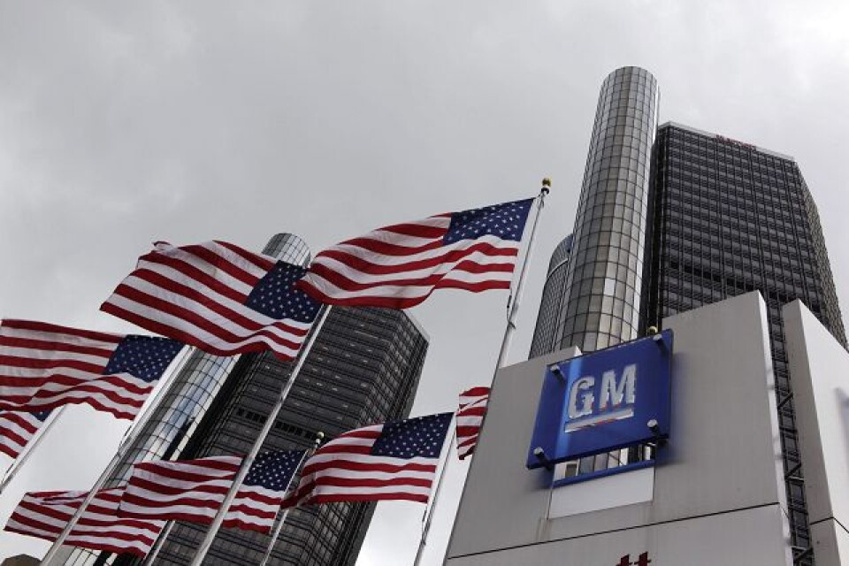 Biljätten General Motors ansökte igår om konkursskydd. Företaget ska delas i en "frisk" och en "dålig" del medan amerikanska staten blir majoritetsägare.Foto: SCANPIX