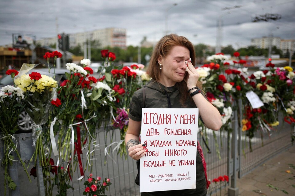 På sin 26-årsdag önskade sig Alina Krus att ingen skulle dö på grund av polisvåldet i samband med protesterna mot diktaturen i Belarus. Hon blev inte sannspådd.
