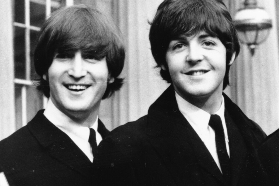 John Lennon och Paul McCartney 1965.