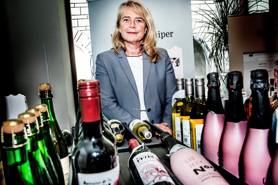 Enligt Magdalena Gerger, vd för Systembolaget, skulle kostanden för samhället bli ännu högre om alkoholen såldes i vanliga butiker. Arkivbild.