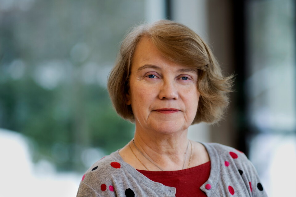 Marie Demker, professor i statsvetenskap på Göteborgs universitet. Pressbild.