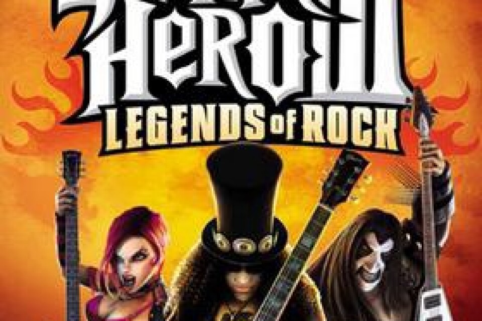 Guitar Hero Legends of Rock 3, Playstation 2, 699 kronor med gitarr, EB Games.