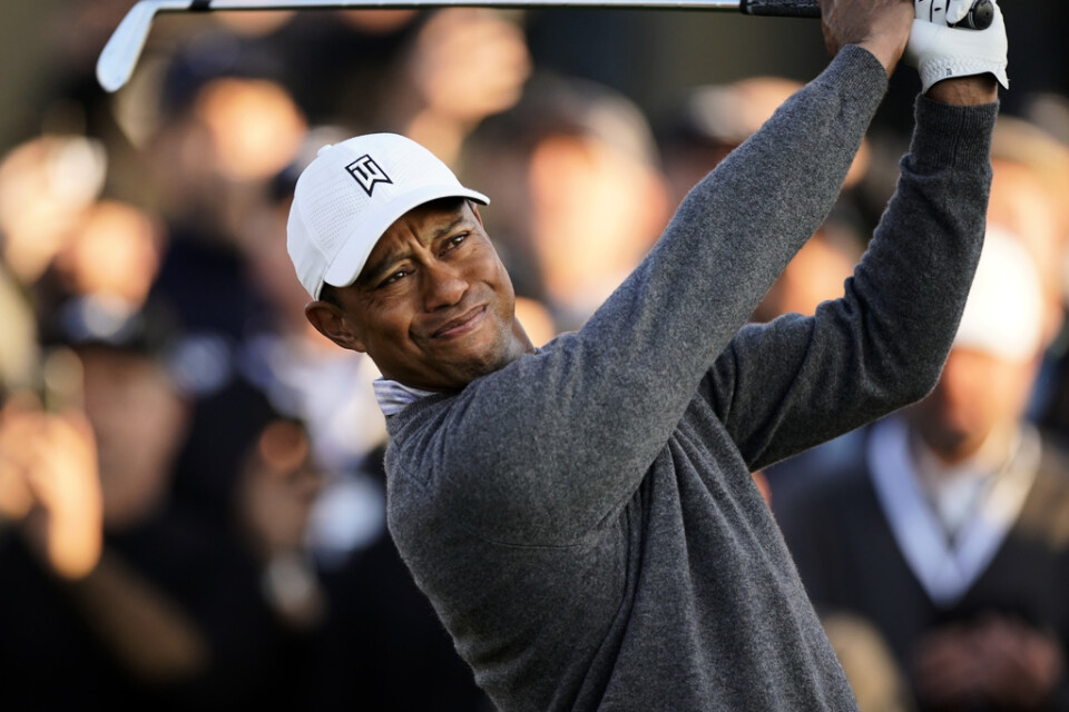 Tiger Woods under en tävling på PGA-touren. Arkivbild.