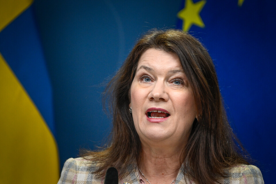Utrikesminister Ann Linde. Arkivbild.
