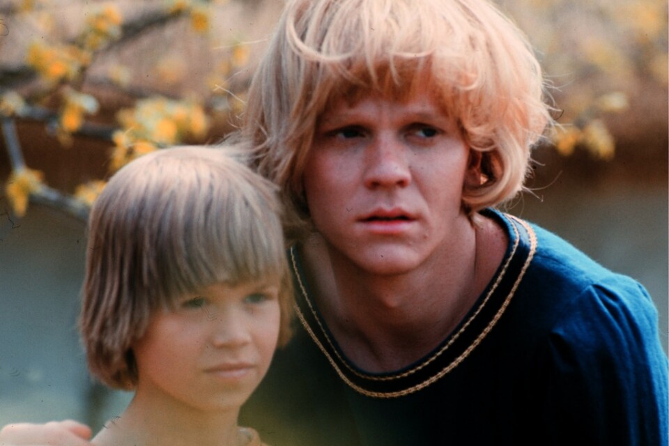 Lars Söderdahl och Staffan Götestam spelade bröderna i filmatiseringen av Astrid Lindgrens "Bröderna Lejonhjärta". Arkivbild.