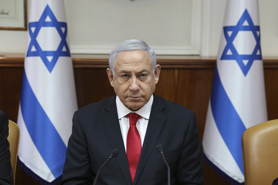 Israels premiärminister Benjamin Netanyahu riskerar åtal för korruption. Arkivbild.