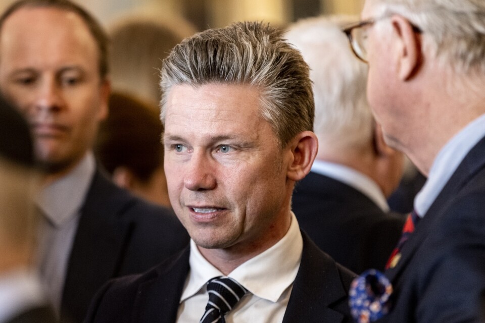 Försvarsminister Pål Jonsson (M) vill gärna se satsning på tågen, men för strategiska syften.