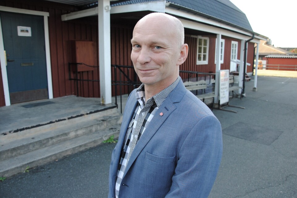 Anders Bengtsson åkte med polisen under ett nattpass. Foto: Peter Paulsson