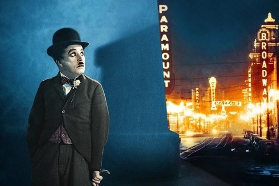En riktig klassiker: Stadens ljus med Charlie Chaplin visas den 25/3.