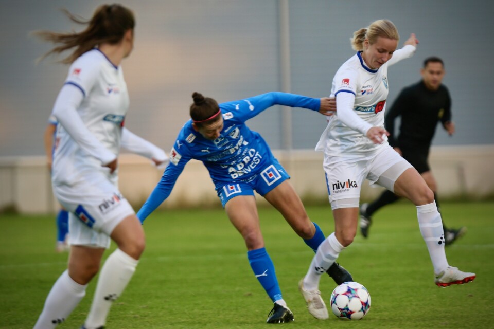 Växjö DFF besegrade allsvenska Kalmar i Svenska cupen.
