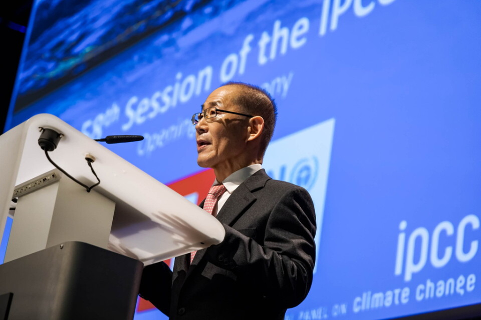 Hoesung Lee, IPCC:s ordförande.