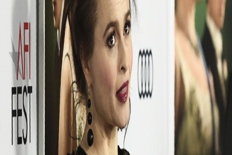 Helena Bonham Carter spelar prinsessan Margaret i "The crown". Arkivbild.
