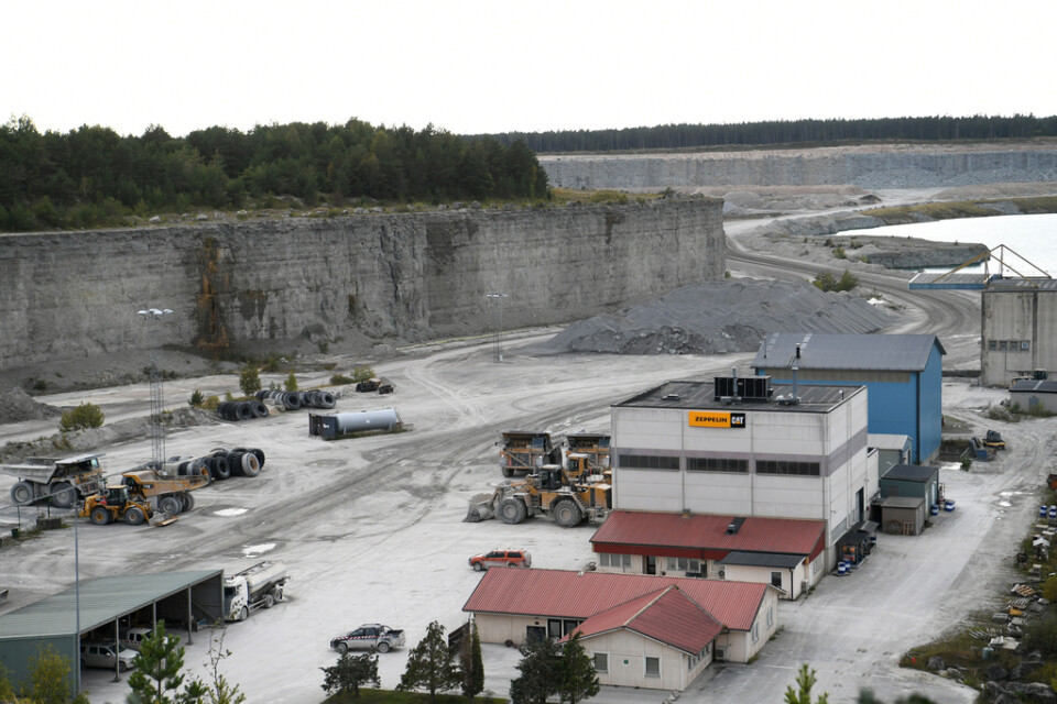 Cementas verksamhet har gjort stort avtryck i Slite.
