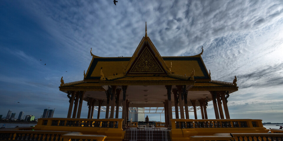 Buddhistiska tempel är viktiga för många i Sydostasien. Bild tagen i Phnom Penh, Kambodja, i november.