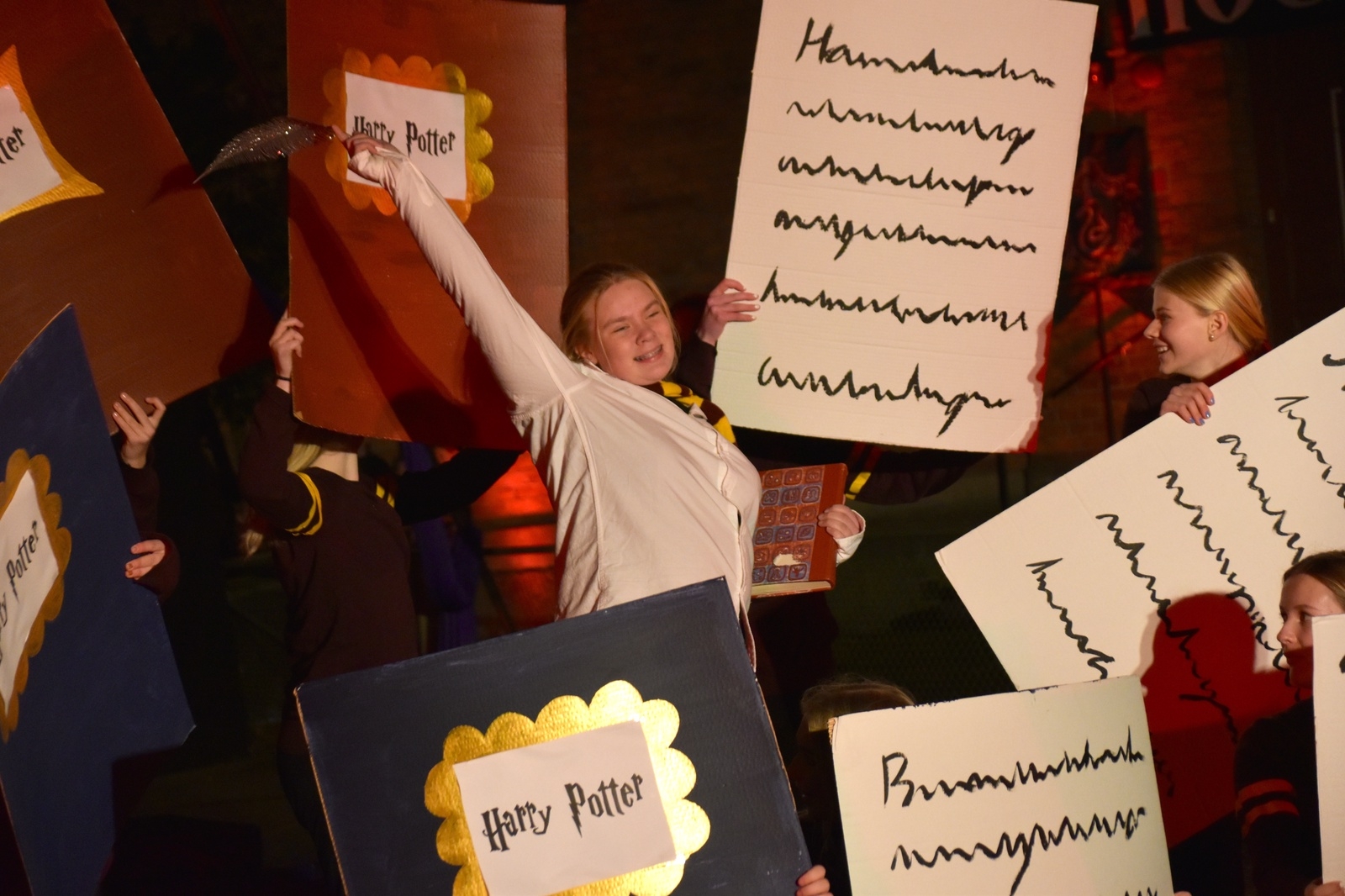 Harry Potters ljusshow bjöd på en hel del dramatik.