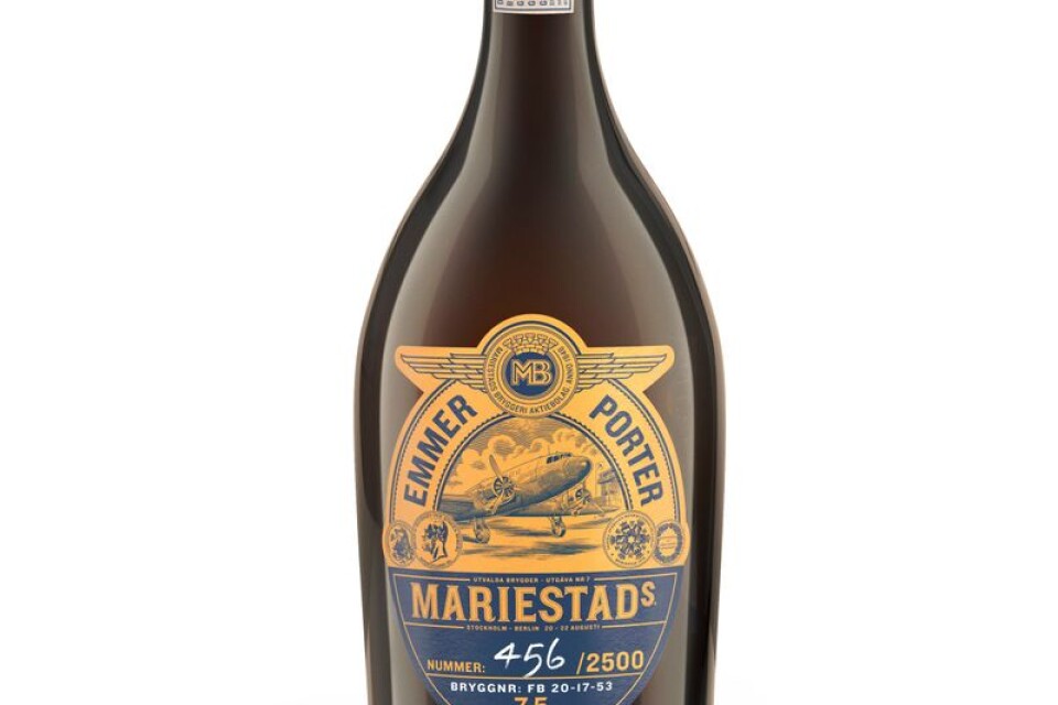 Systembolagets dyraste porter, Mariestad Emmer Porter, en flaska som flera kan dela på.