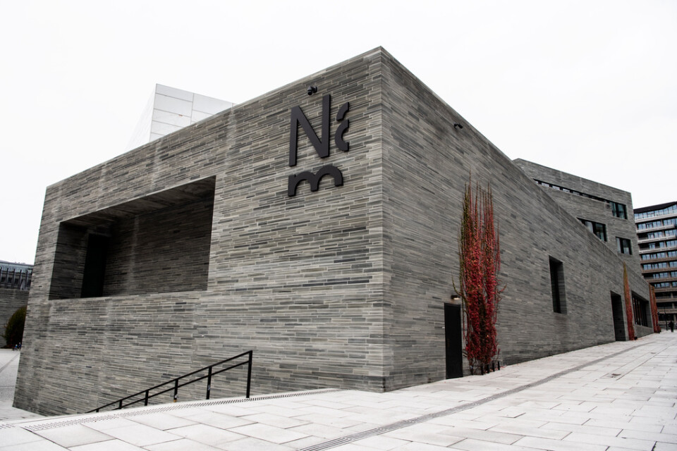 Nya Nasjonalmuseet i Oslo är gratis för barn och unga upp till 18 år. Arkivbild.