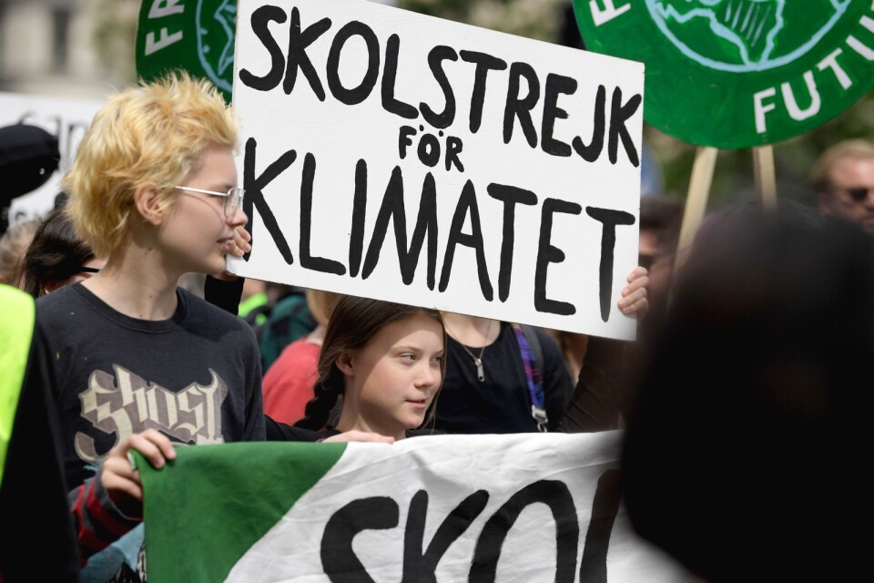 Greta Thunberg vill att svenska löntagare går ut i klimatstrejk den 27 september. Det vill inte de största fackförbunden.