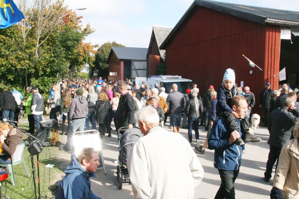 Tusentalet besökare på Eriksöre bygata möter i år en helt ny gård som deltar med fårprodukter och byggnadsvård.