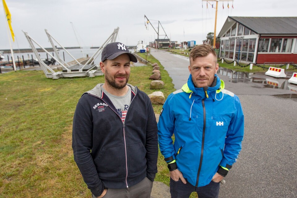 Tobias Melin och Jan Christensen brukar dyka regelbundet längs sydkusten och även de har märkt att det har hänt något med fiskarna i Östersjön de senaste åren.