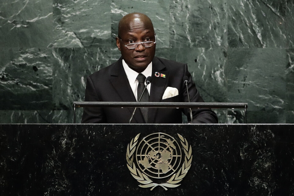 Guinea-Bissaus president José Mário Vaz. Arkivbild.
