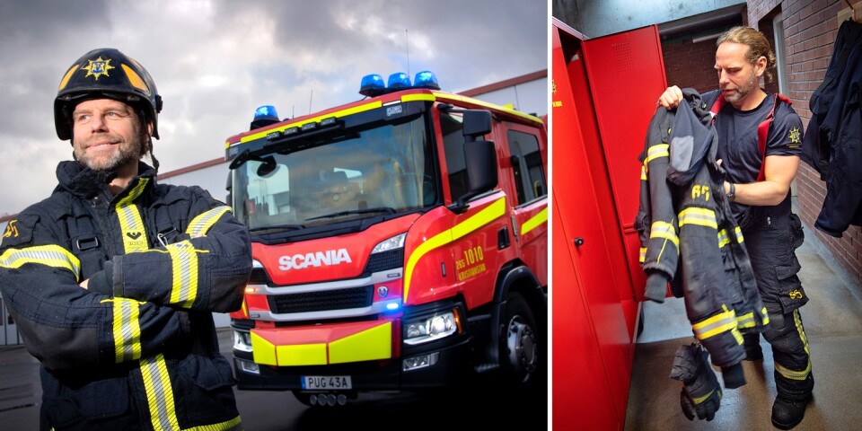 Bosses Färg-Calle blev brandman: ”Vill stanna till pensionen”