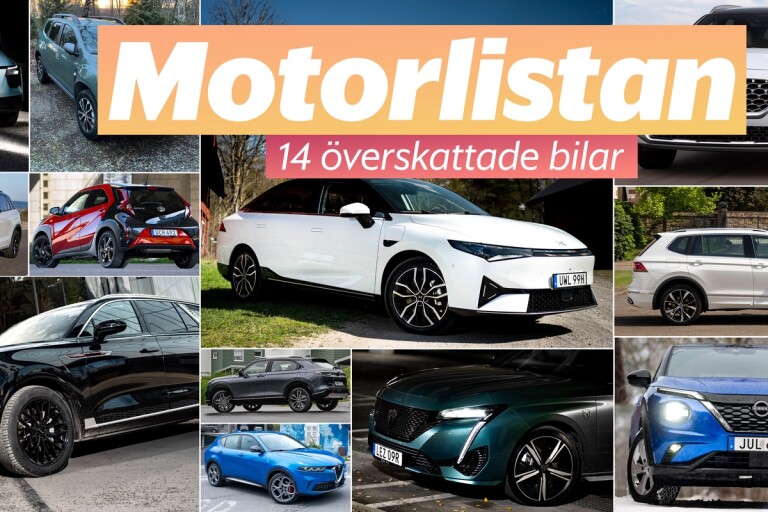 14 överskattade bilar – flera nya märken i botten på BT:s stora motorlista
