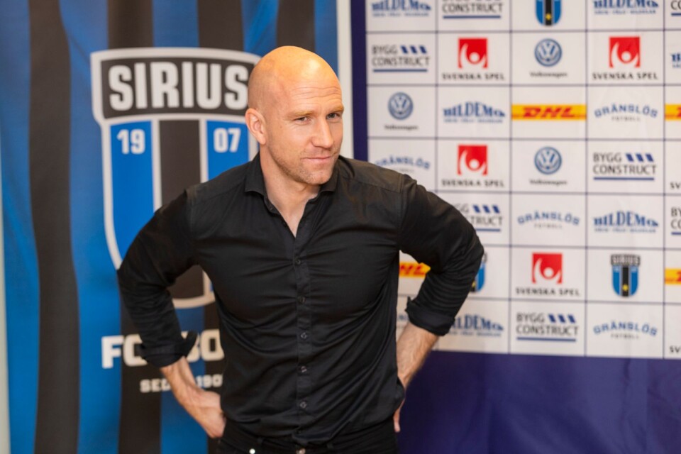 Henrik Rydström är ny tränare för Sirius fotboll.