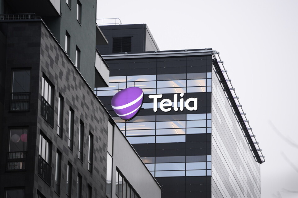 Teleoperatören Telia döms för vilseledande marknadsföring. Arkivbild.