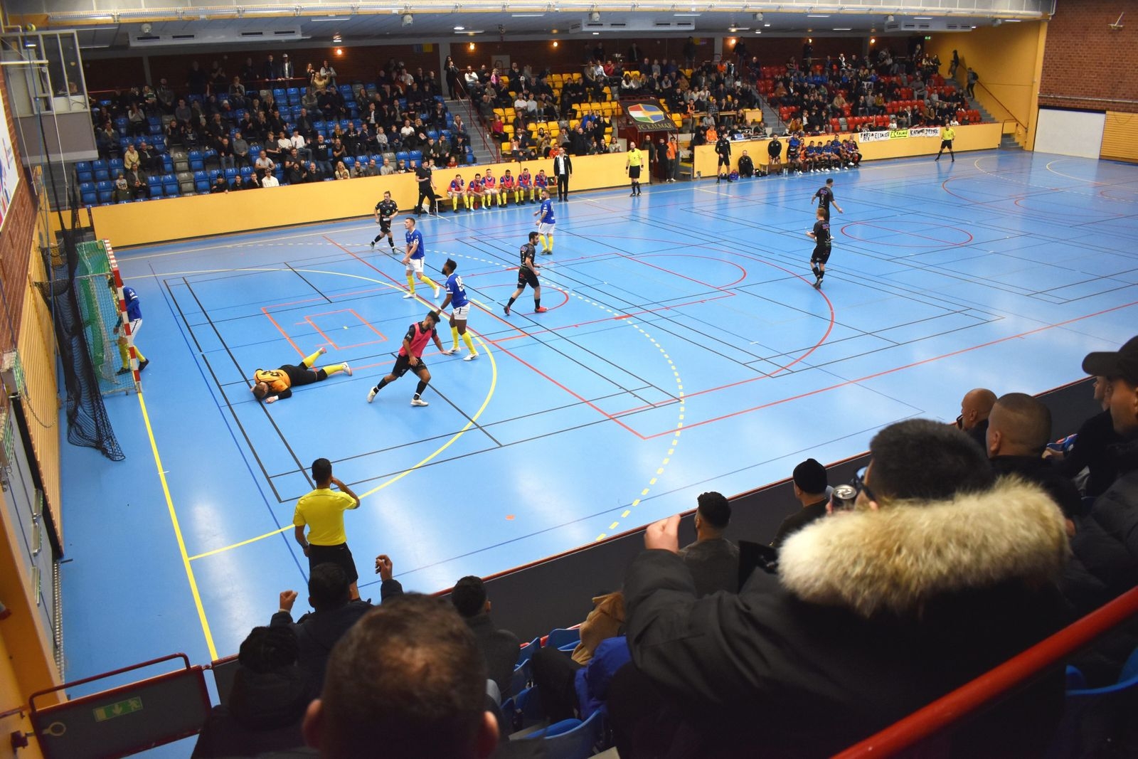 FC Kalmar har snittat över 600 personer under säsongens inomhusmatcher.