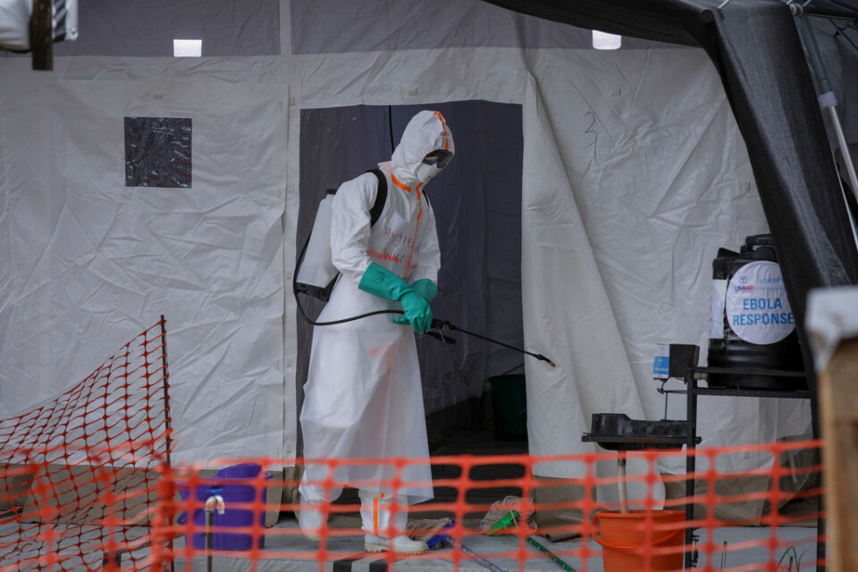 Ebolautbrottet i Uganda startade den 20 september och sjukdomen har sedan dess dödat över 50 människor i landet. Arkivbild.