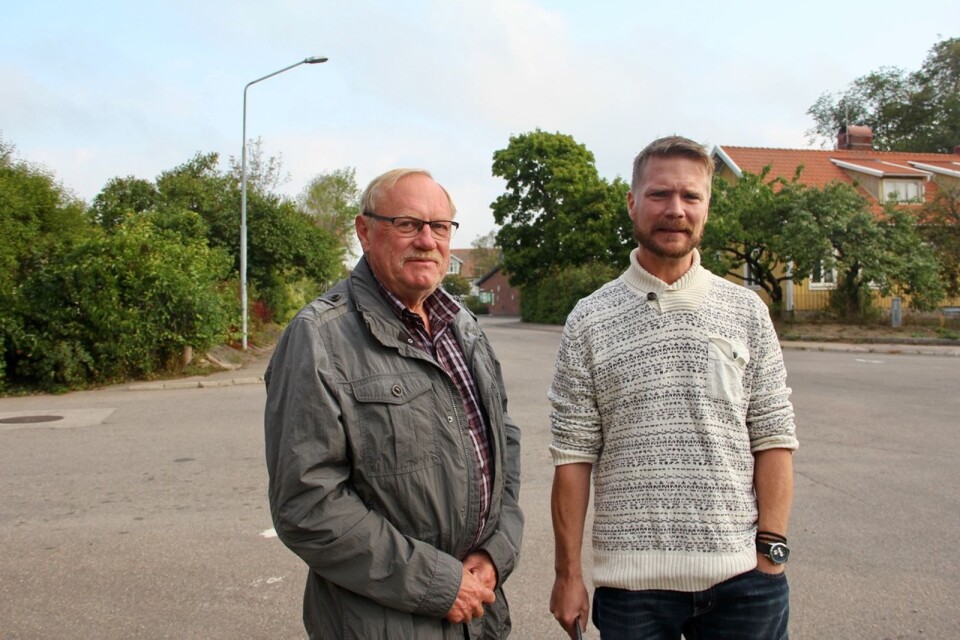 Sten Bondesson och Christofer Johansson (C).