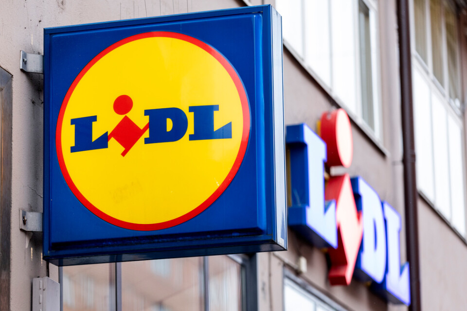 Lidl har "väldigt mycket mer kunder" enligt den kommersiella chefen i Sverige. Arkivbild.