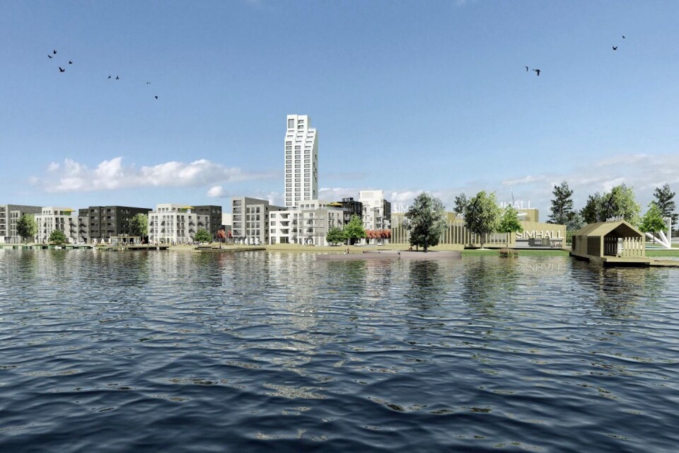 Förslaget om Sjöbacka Strand kan slås ihop med simhallsprojektet och idén om grön stadsby, tycker Ulf Rosén.