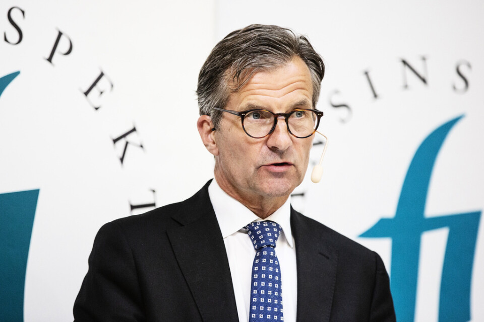 Erik Thedéen, generaldirektör för Finansinspektionen (FI). Arkivbild