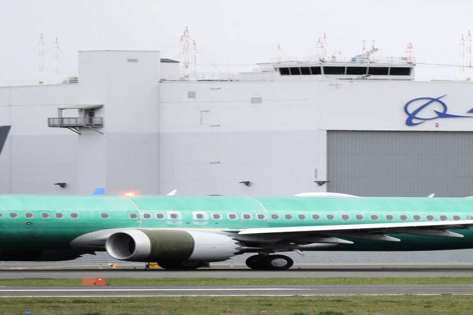 Modellen 737 Max 8 fick flygförbud efter två allvarliga olyckor. Arkivbild.
