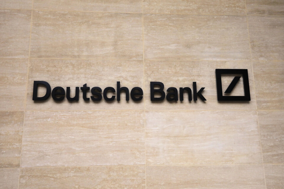 Deutsche Bank döms till höga böter. Arkivbild.