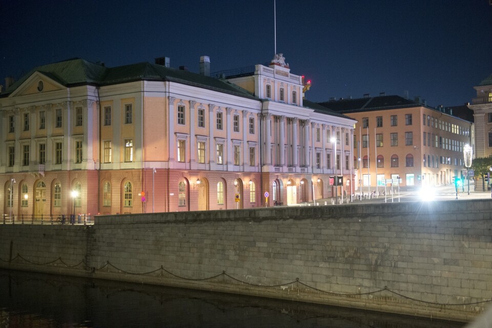 Utrikesdepartementet i Stockholm. Arkivbild.