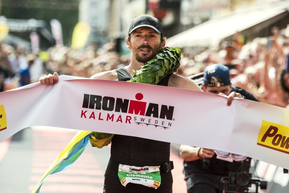 Spanjoren Clemente Alonso-McKernan vann Ironman Kalmar 2017.