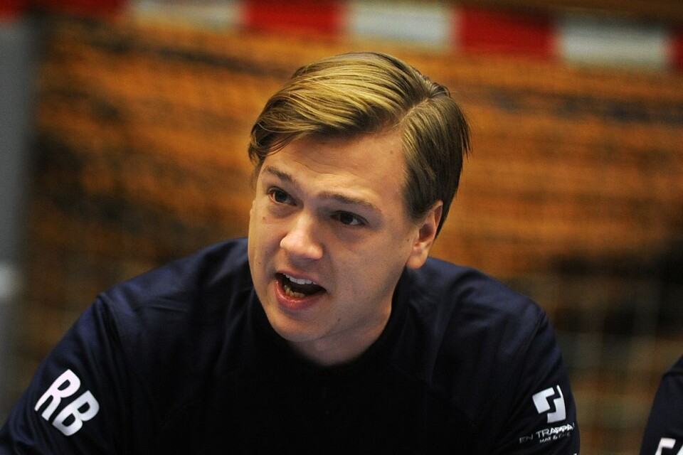 Rasmus Bernhardsson, tränare i FBC Kalmarsund.