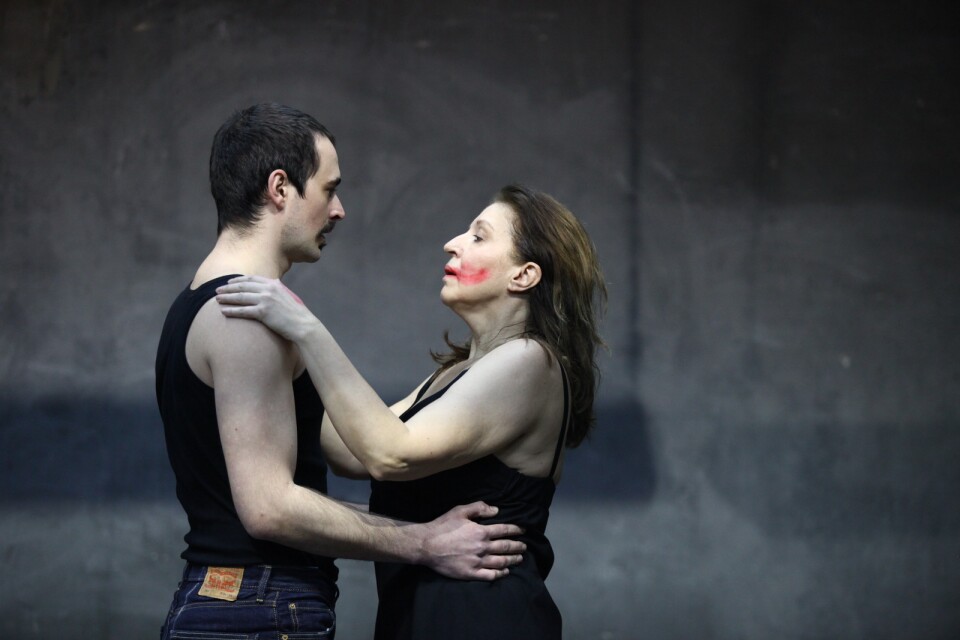 I den bosninska pjäsen ”Vi är dom föräldrarna varnade oss för” spelar Enes Salkovic och Mirjana Karanović några olika roller.