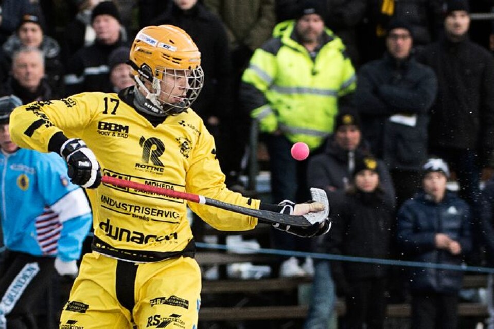 Filip Bringe blev tvåmålsskytt i Åby/Tjuredas förlustmatch mot Nässjö.