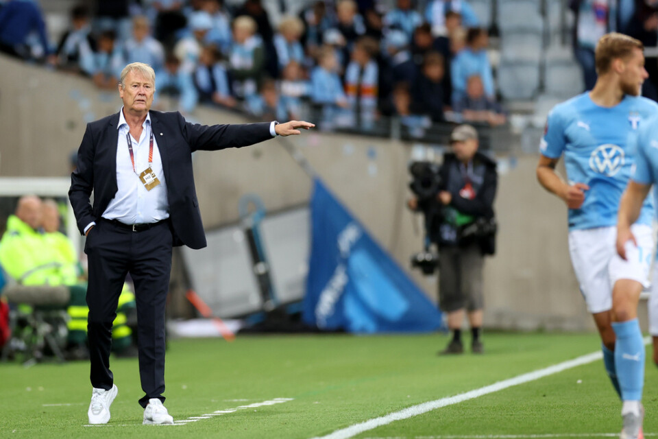 Malmö FF:s nygamle tränare Åge Hareide och hans manskap föll i Europa League-premiären hemma mot portugisiska Braga.