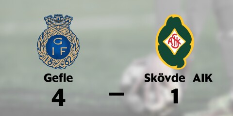 Gefle vann mot Skövde AIK