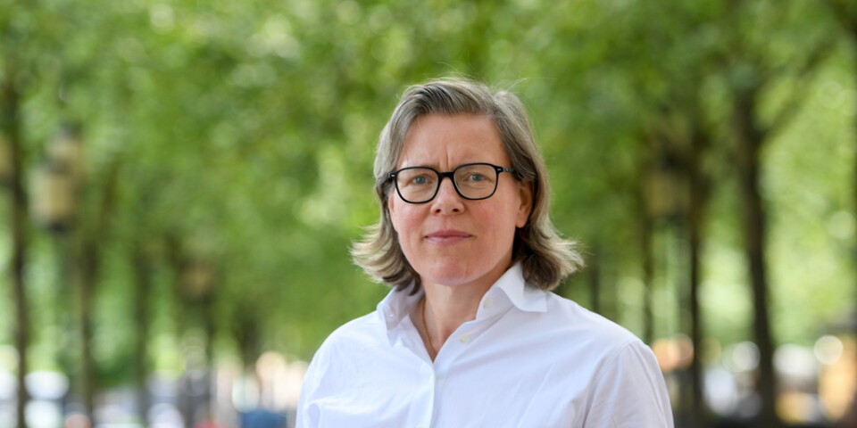 Lena Andersson är aktuell med romanen "Koryféerna – en konspirationsroman".
