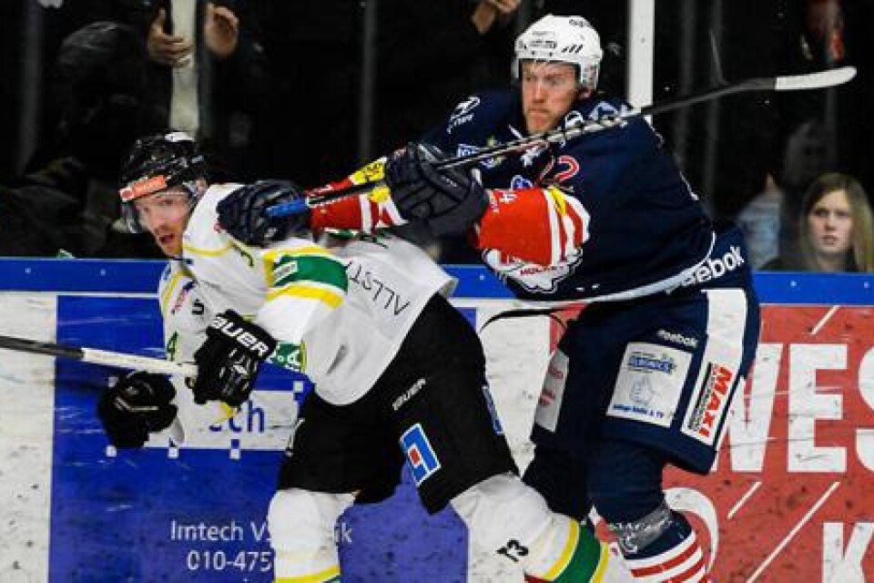 Dags för hemmapremiär. Sebastian Magnusson Krif Hockey tar sig an Nybro IF i kväll.